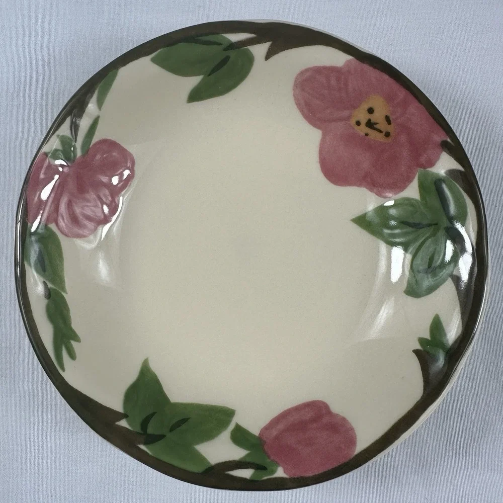 4 Pc Franciscan Desert Rose Fruit Compote Dessert Dishes Bowl Excellent Set Of 4